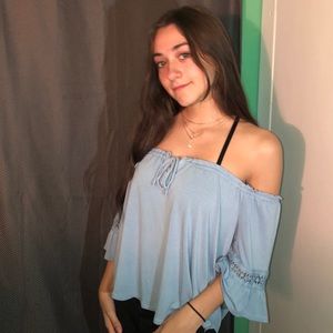 Off the shoulder blouse